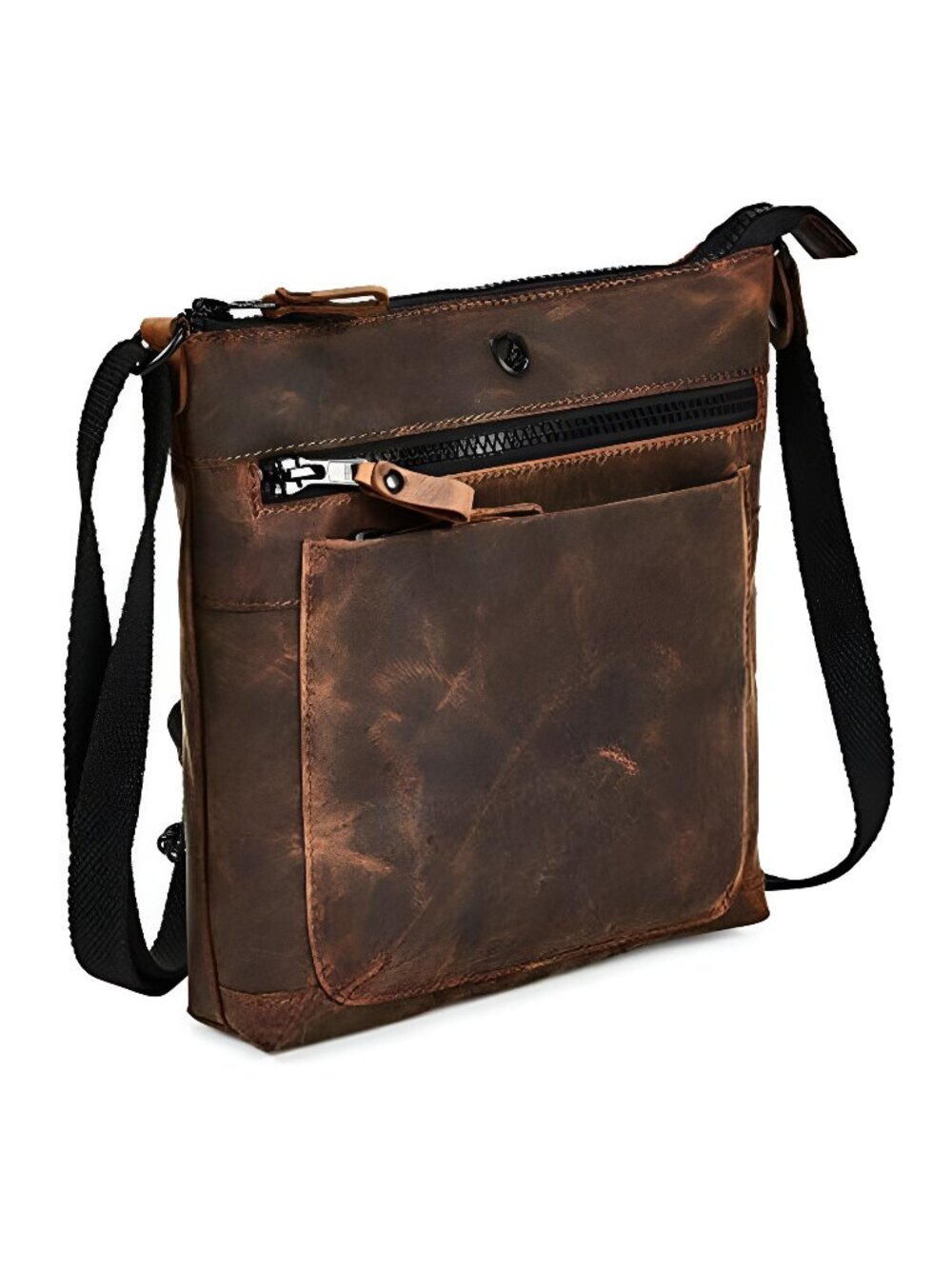 Small Crossbody Bags for Women Genuine Leather Vintage Purse Travel Shoulder